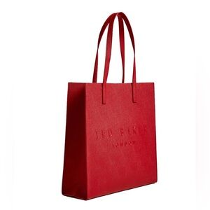 Ted Baker Women's Soocon Icon Tote bag - Red-Large- NWT